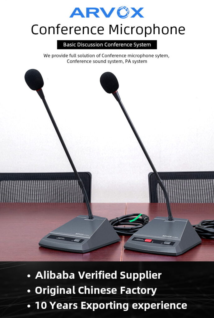 RC-6504C/D Digital Wired Discussing Conference Microphone manufacture