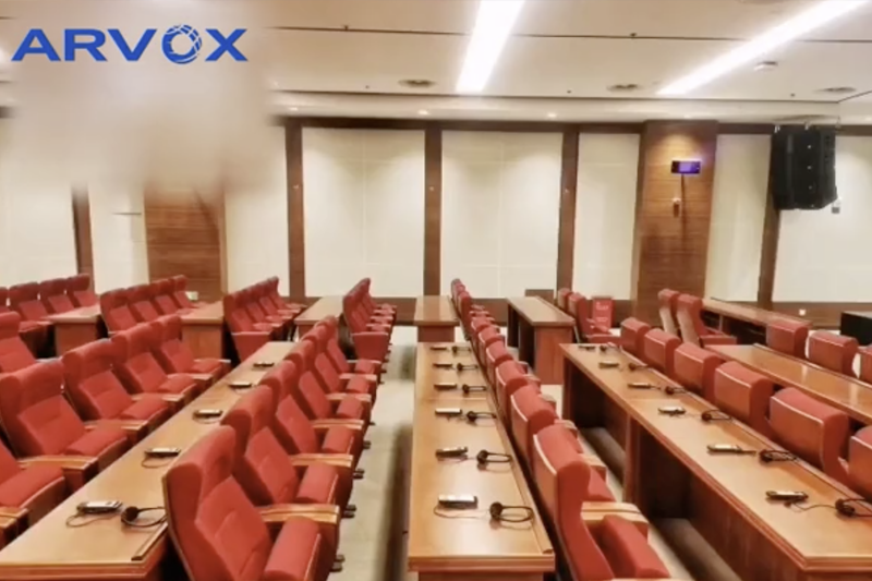 ARVOX Simultaneouly interpretation system used in goverment office in Vietnam