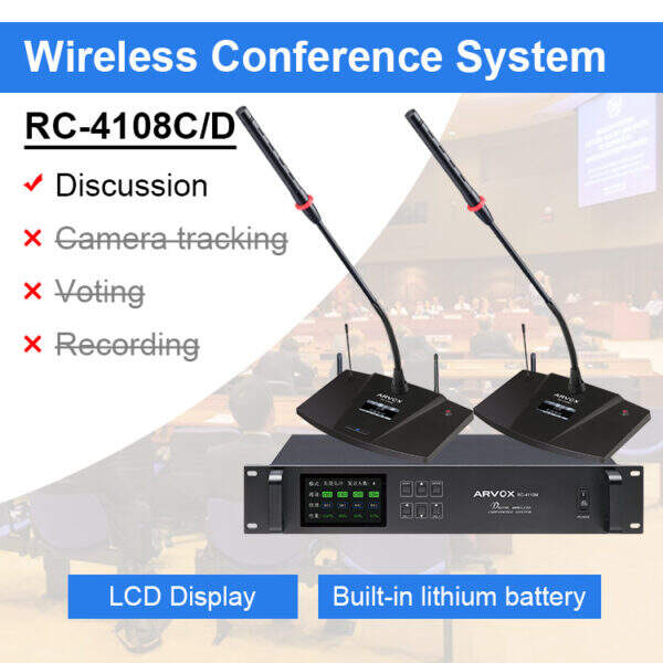 RC-4108C/D Digital Wireless Conference System Microphone