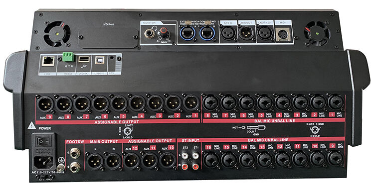 RM-20PLUS 20 channels signal Professional Mixer factory