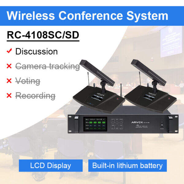 RC-4108SC/SD Digital Wireless Conference System Microphone