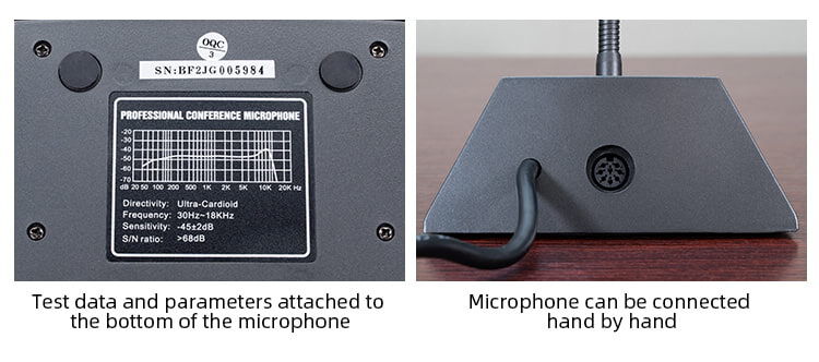 RC-6504C/D Digital Wired Discussing Conference Microphone manufacture