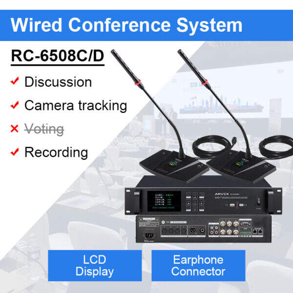 RC-6508C/D Digital Wired Conference Microphone