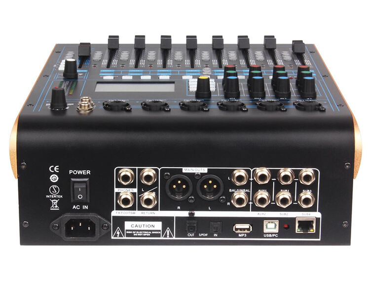 RV-12 12 channels signal Professional Mixer details