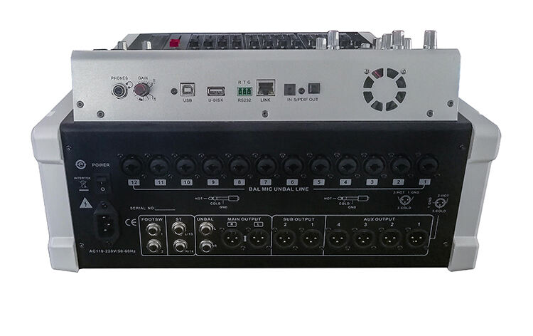 RT-16 16 Channels Signal Professional Mixer details