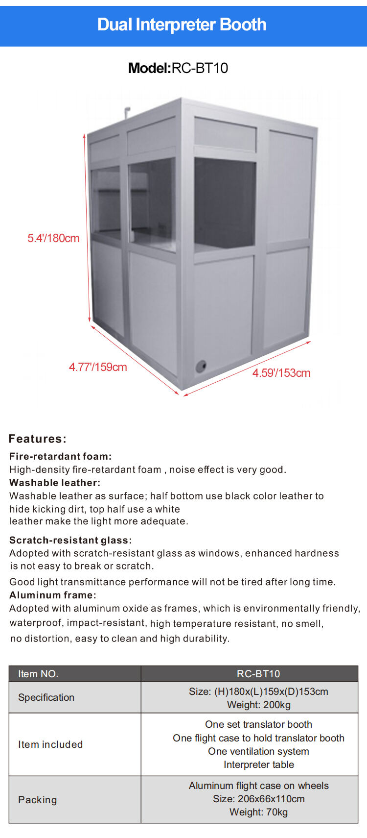 RC-7000 Series IR wireless simultaneous language distribution system 4/6/8/10/12 channel factory