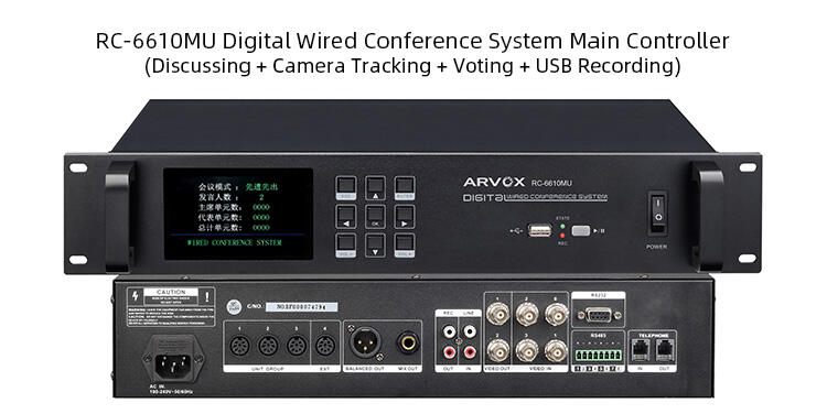 RC-6616C/D Digital Conference System Microphone details