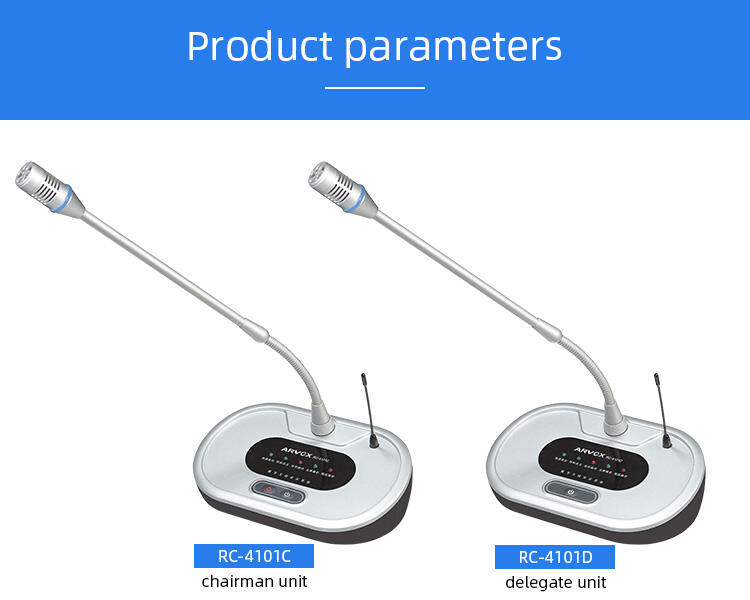 RC-4101C/D Digital Wireless Discussing Conference Microphone factory