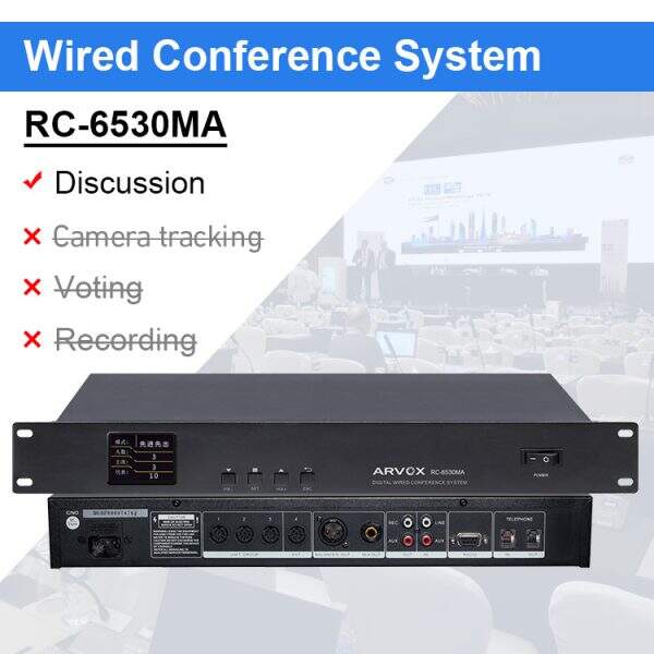 RC-6530MA Digital Wired Discussing Conference System Controller