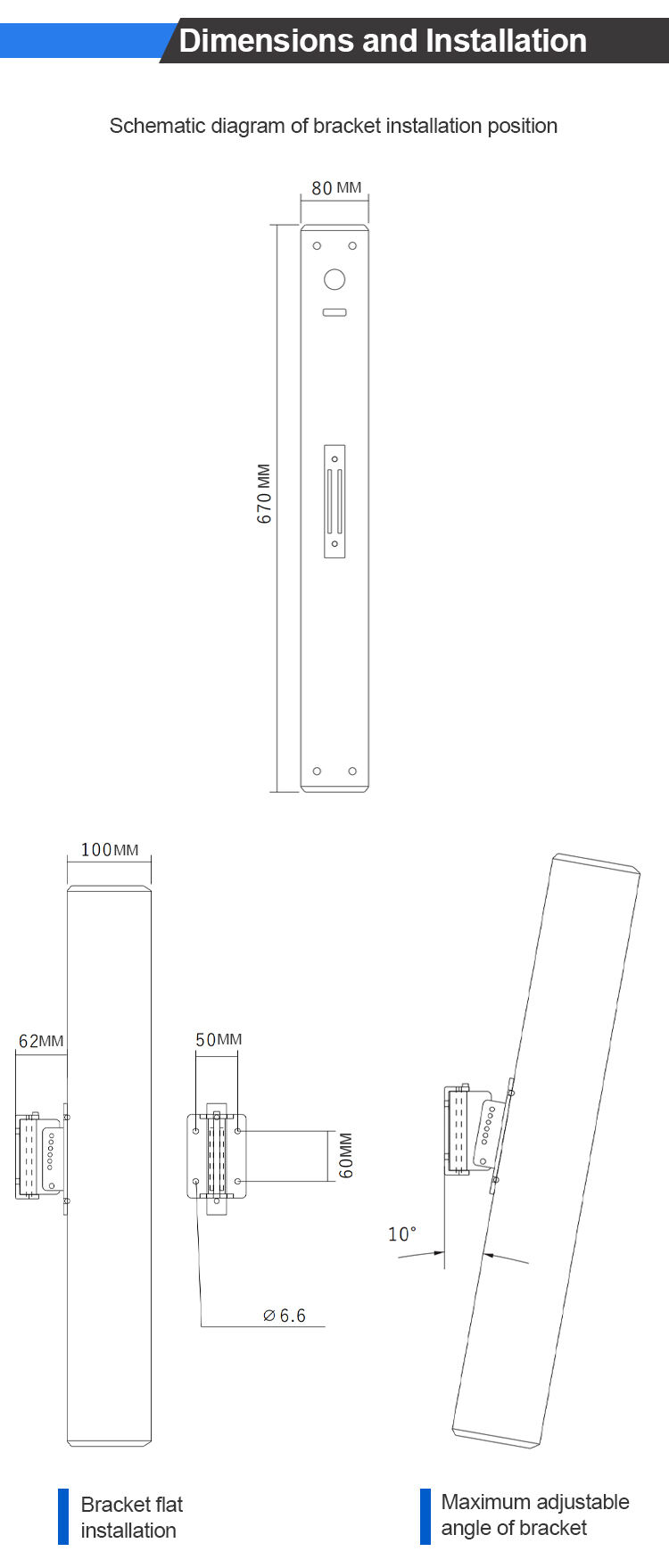 R-QA425 Line array column speaker 4*2.5″ NEO speakers 100W@4Ω manufacture