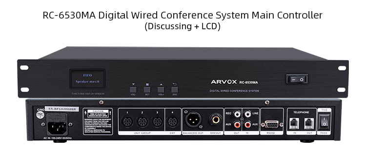 RC-6513C/D Digital Wired Discussing Conference Microphone details