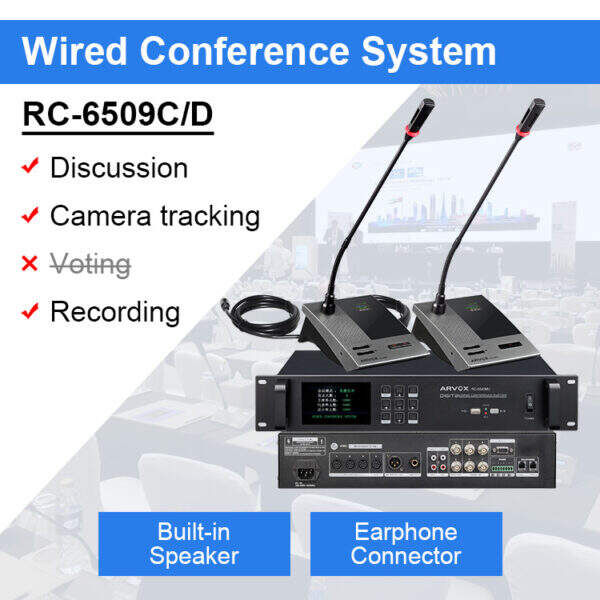 RC-6509C/D Digital Wired Conference Microphone