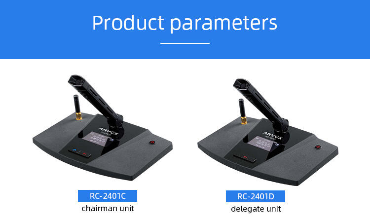 RC-2401C/D 2.4G Wireless Video-Tracking Conference Microphone manufacture