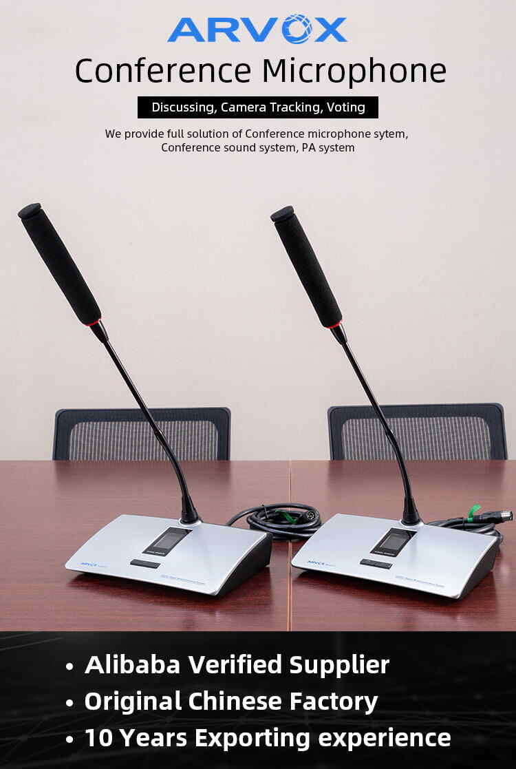 RC-6511C/D Digital Wired Conference Microphone supplier