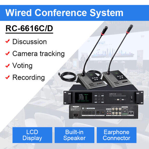 RC-6616C/D Digital Conference System Microphone