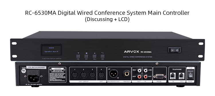 RC-6501C/D Digital Wired Discussing Conference Microphone details