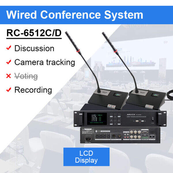 RC-6512C/D Digital Wired Discussing Conference Microphone