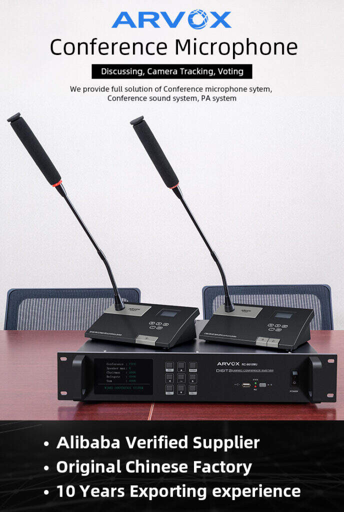 RC-6612C/D Digital Conference System Microphone details