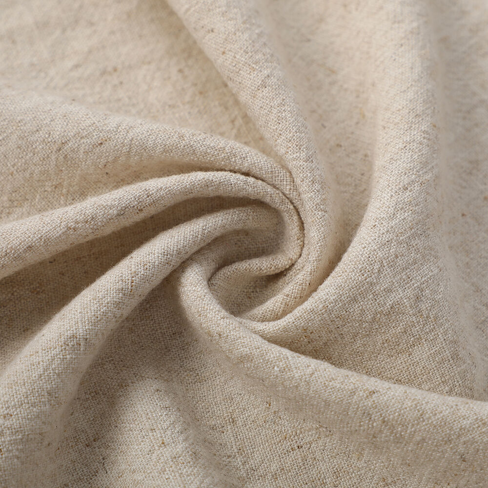 Découvrez les avantages supérieurs de notre tissu d'ameublement en mélange de lin