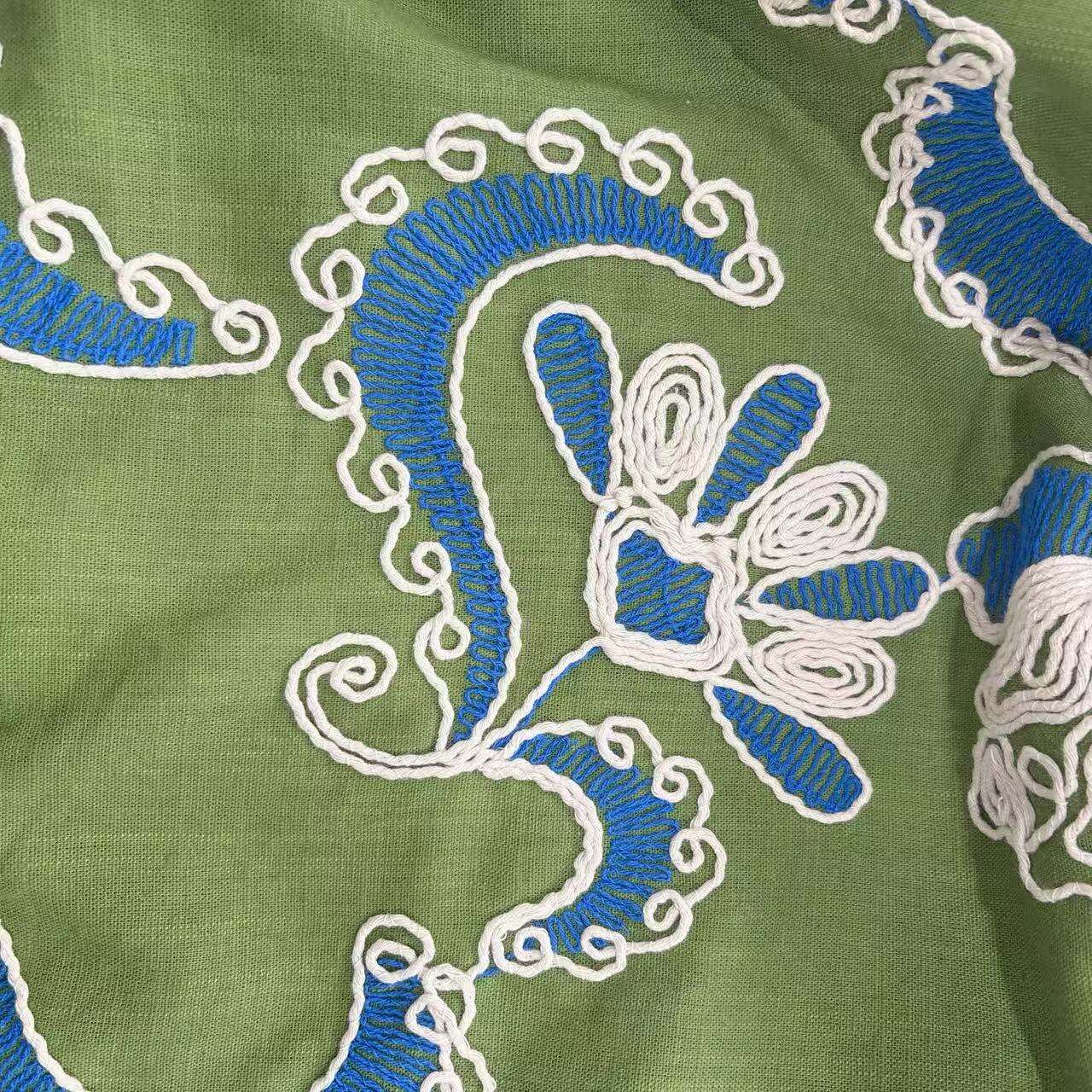 Commitment to Sustainability in Schiffli Embroidery Fabric