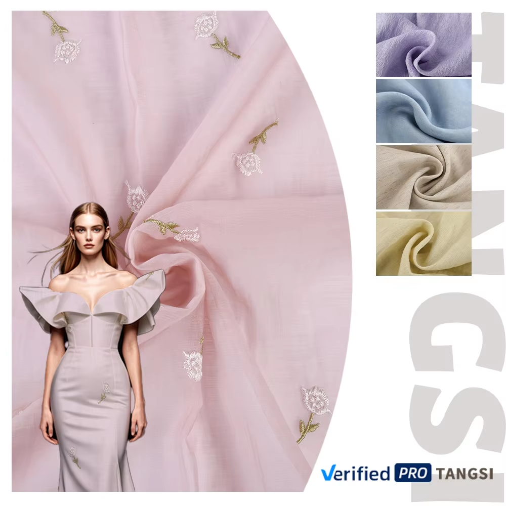 พื้นผิวที่เนียนละเอียดและความสามารถในการระบายอากาศของผ้าเทนเซลไผ่คุณภาพสูง