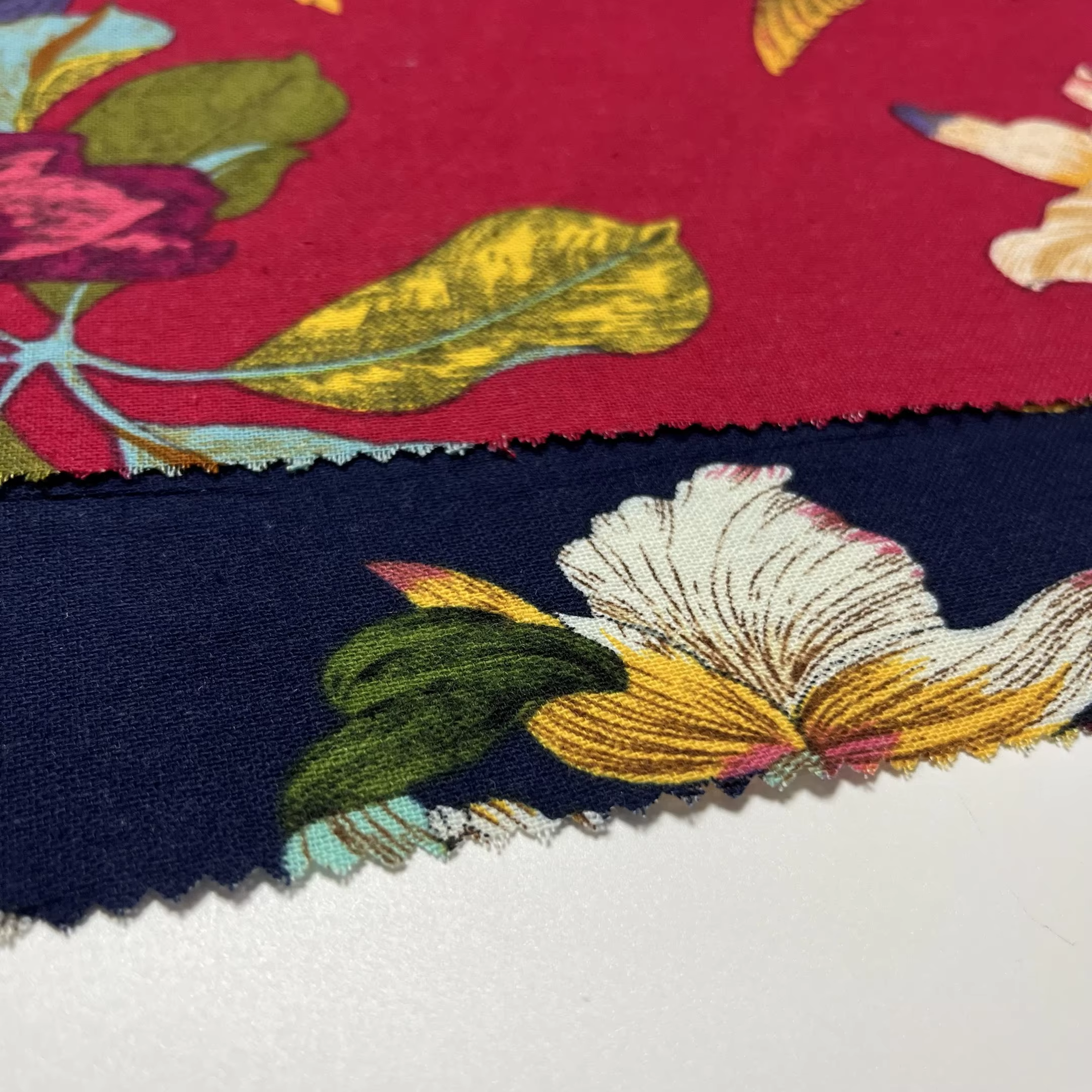 Chinese Factory Wholesale New Woven Digital Printed Fabric Floral Pattern Cotton Linen for Girls Women's Clothing Dress Shirt factory