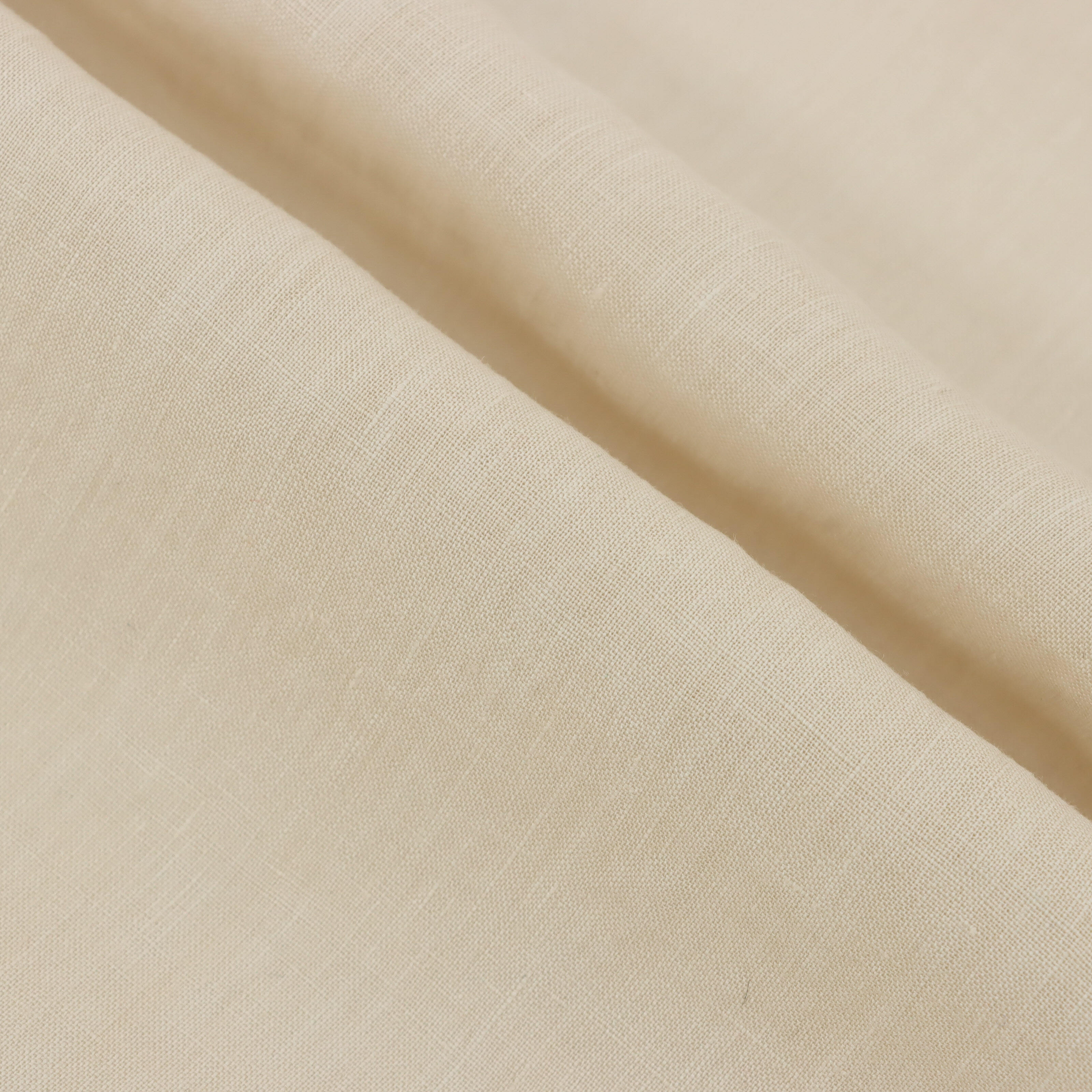 100% Linen Pure Yarn Fabric Eco-Friendly Woven Plain Linen Cloth for Clothing Design for Boy and Girl Shirts linen fabric supplier