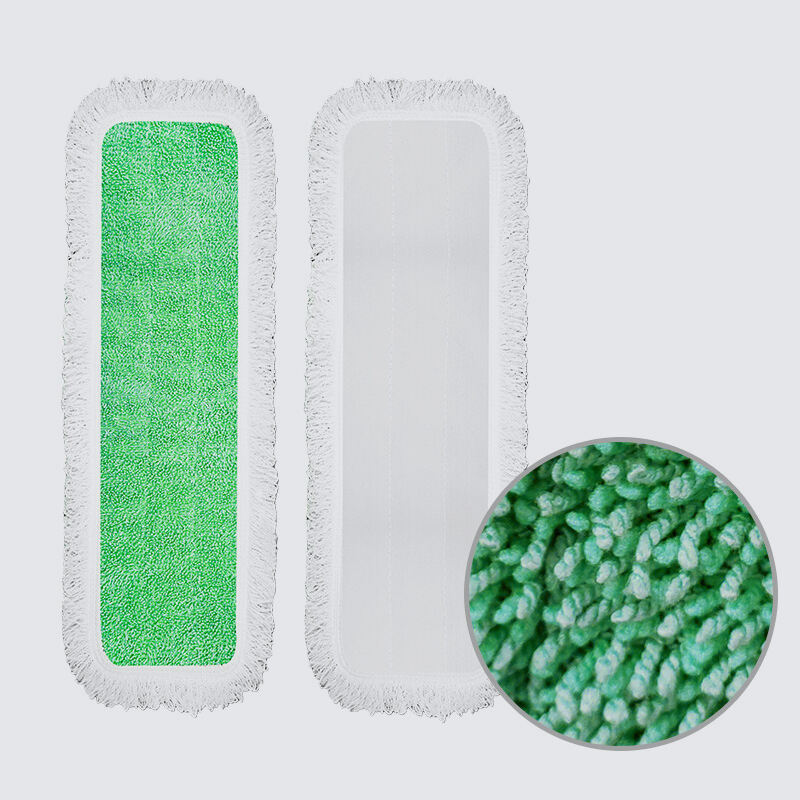 Eco Friendly Household Chenille Flat Microfiber Mop Head Replacement