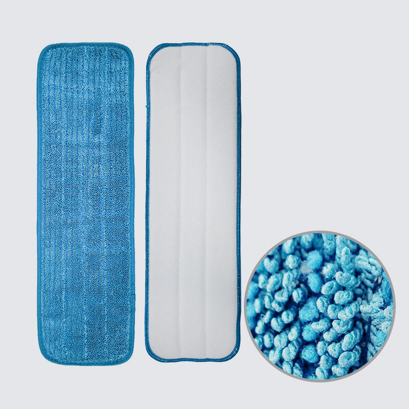 Factory Wholesale Floor Cleaning 18Inch 24 Replaced Chenille Microfiber Flat Mop Pad Head Refill