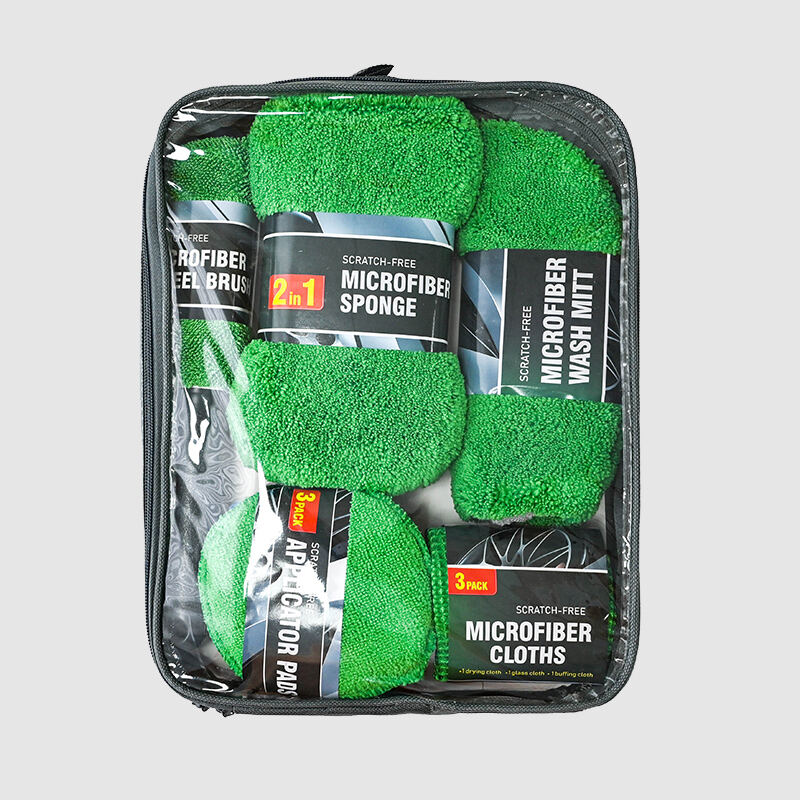 9-Piraso Mikrodyaryang Kotse Linis na Kit