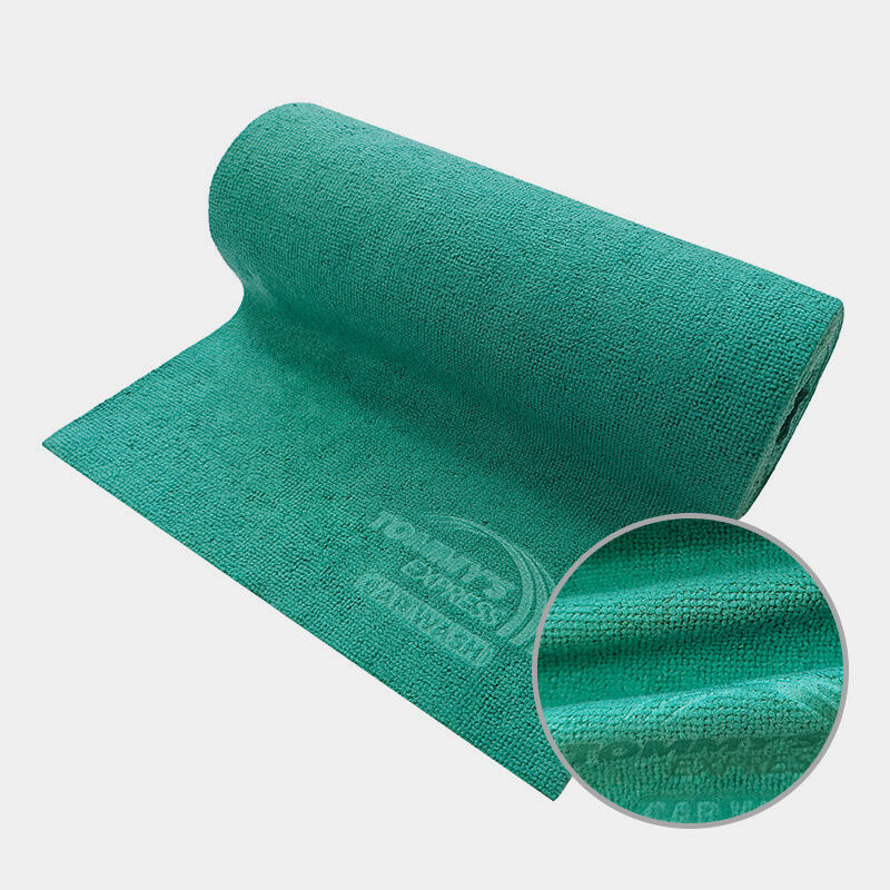 Towelryll med trykt logo til bruk i bilinteriør