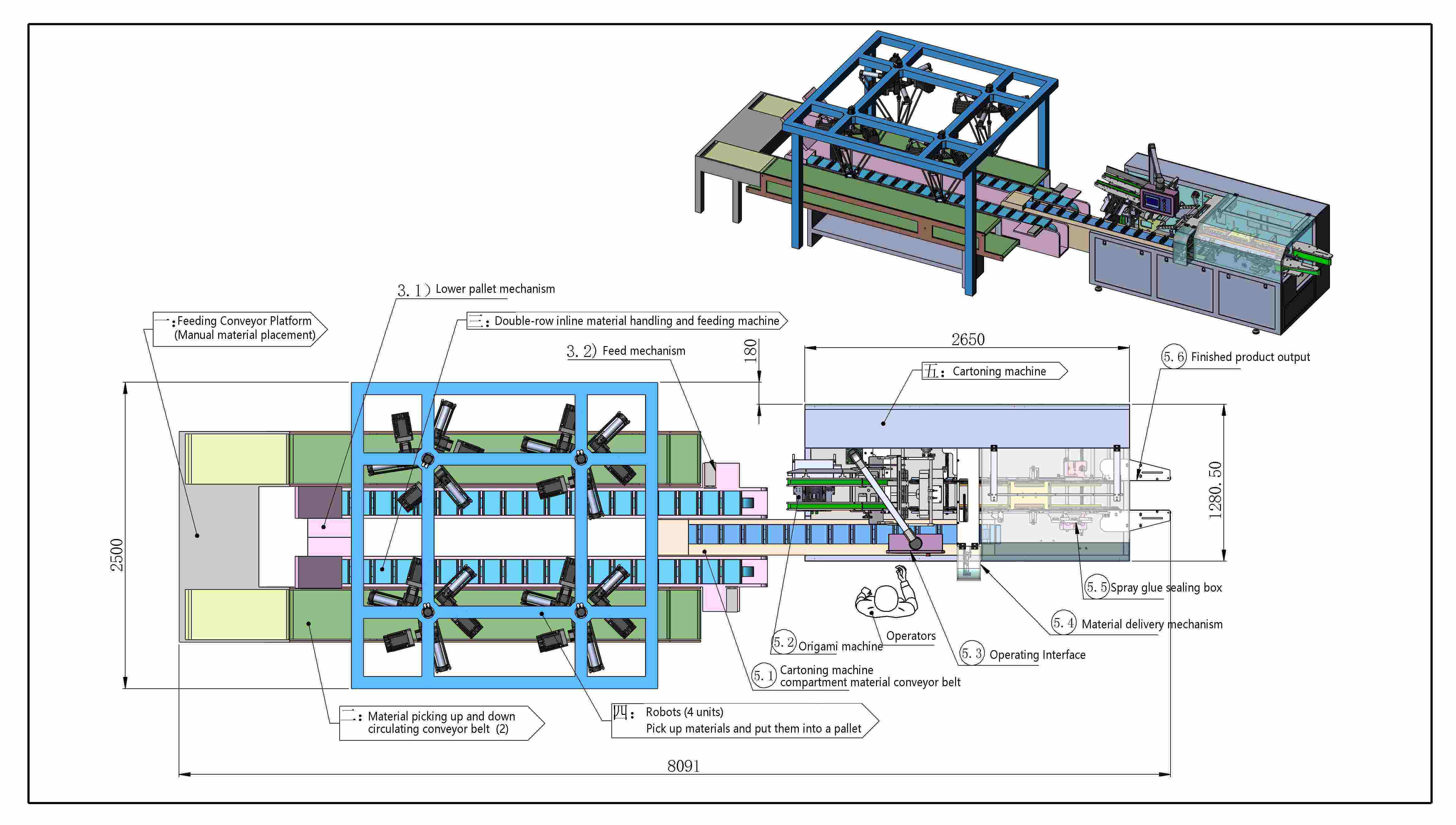 Full-automatic Bagging Machine for Large Pills