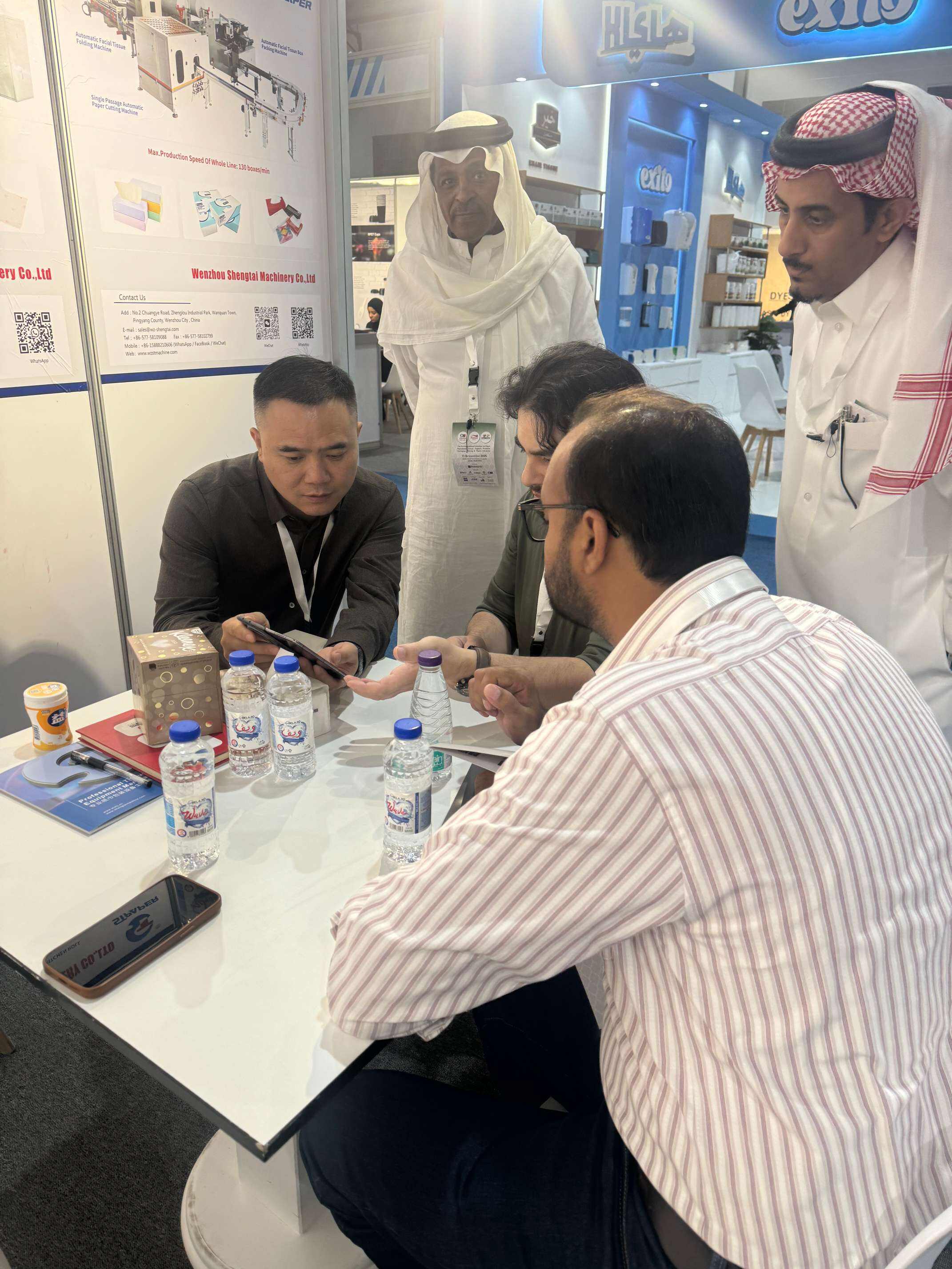 Wenzhou Shengtai Machinery’s Exhibition in Saudi Arabia Has Successfully Concluded-3