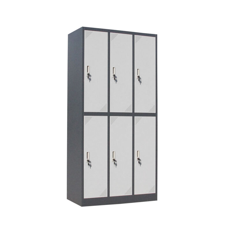 6 Door Steel Lockers