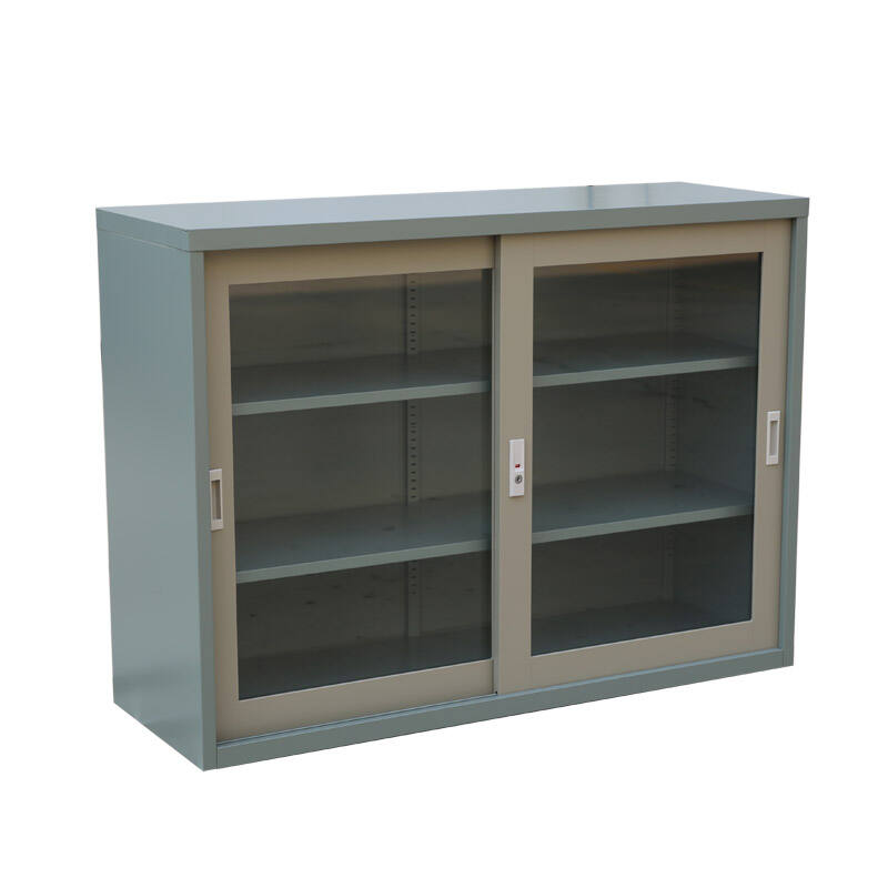 Small Glass Sliding Door Cupboard<br>BF-SD03