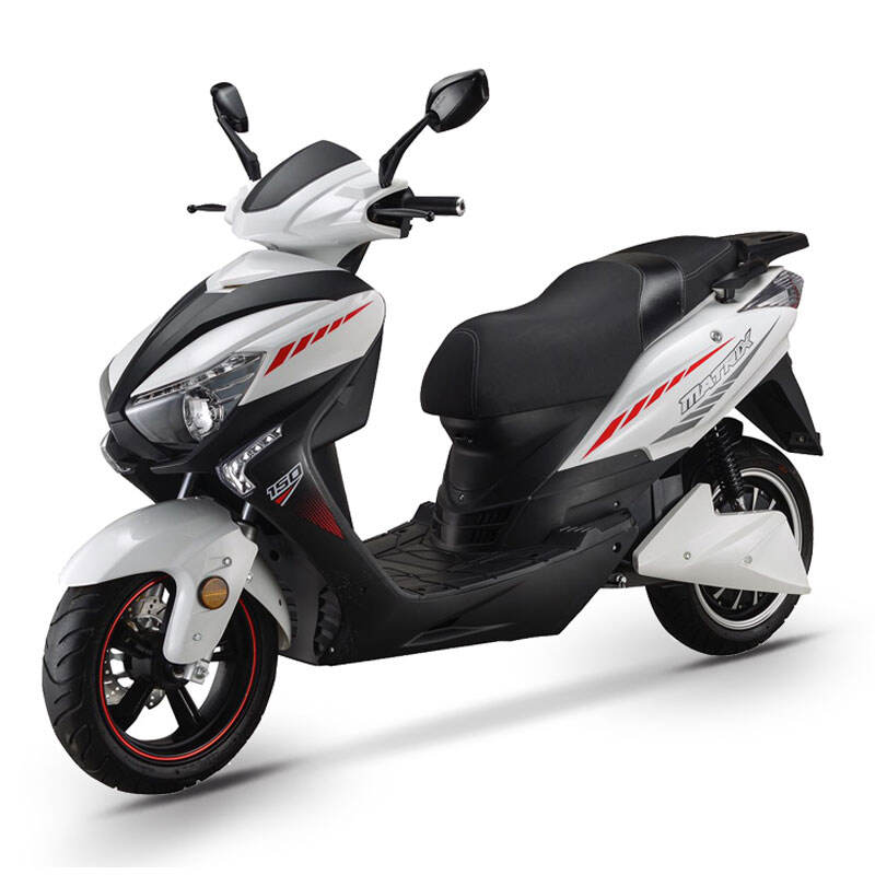 Alta Calidad EEC 2000W 72V 20Ah Alta Velocidad Scooter Eléctrico de Motocicleta Rápida SUPER HAWK