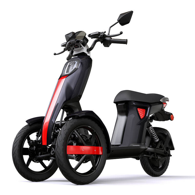 1500W 52V Elektrická trojkolová scooter s certifikátem EEC 3 kolové elektrické skútry pro dospělé Itango