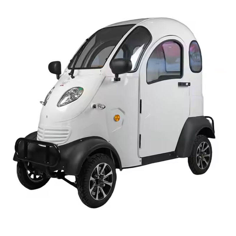 New Energy Car EEC Approved 800W 25km/h Electric Scooter 4-wheel Vehicle With Heater-KLS