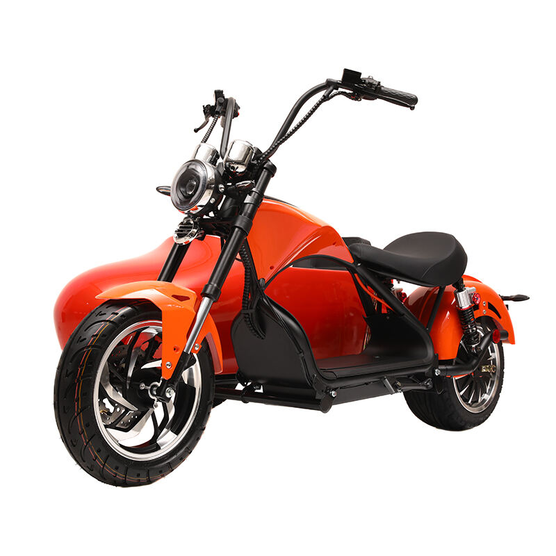 1500W New Arrival Electric Scooters Harley With Sidecar