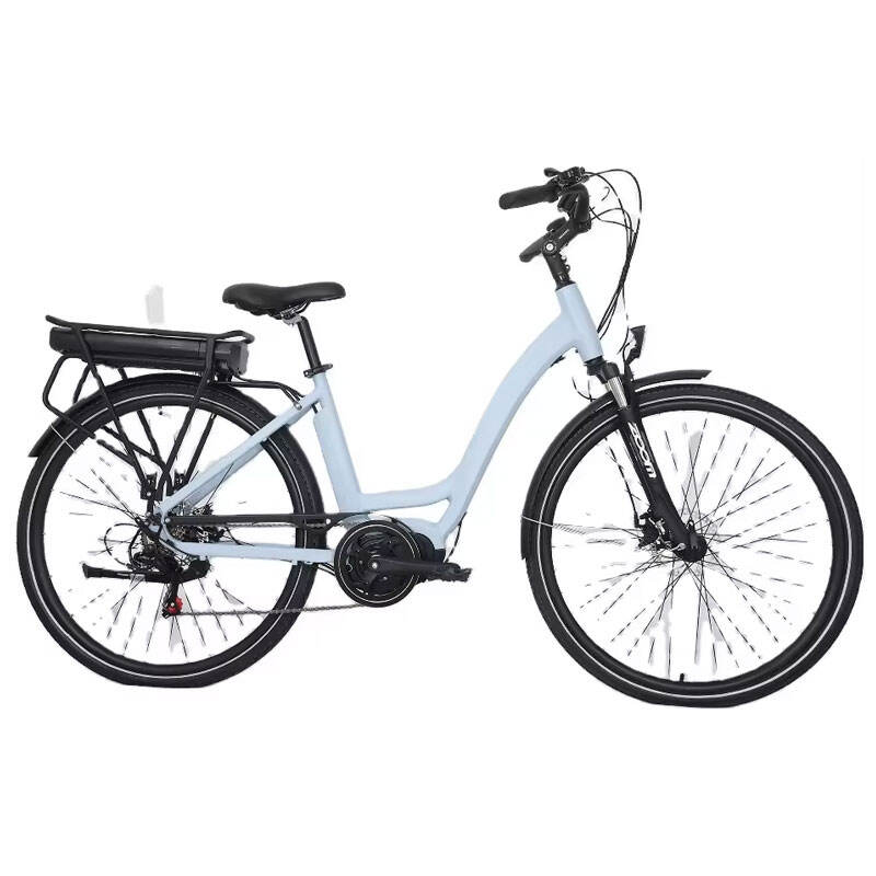 36V 250W Mid Drive City eBike With  LED Headlight CEB-009C