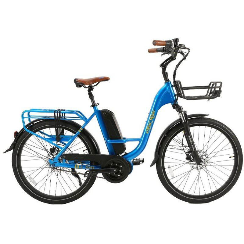 48V 500W DAPU Stredový pohon Elektrická mesto bike Pások prevod