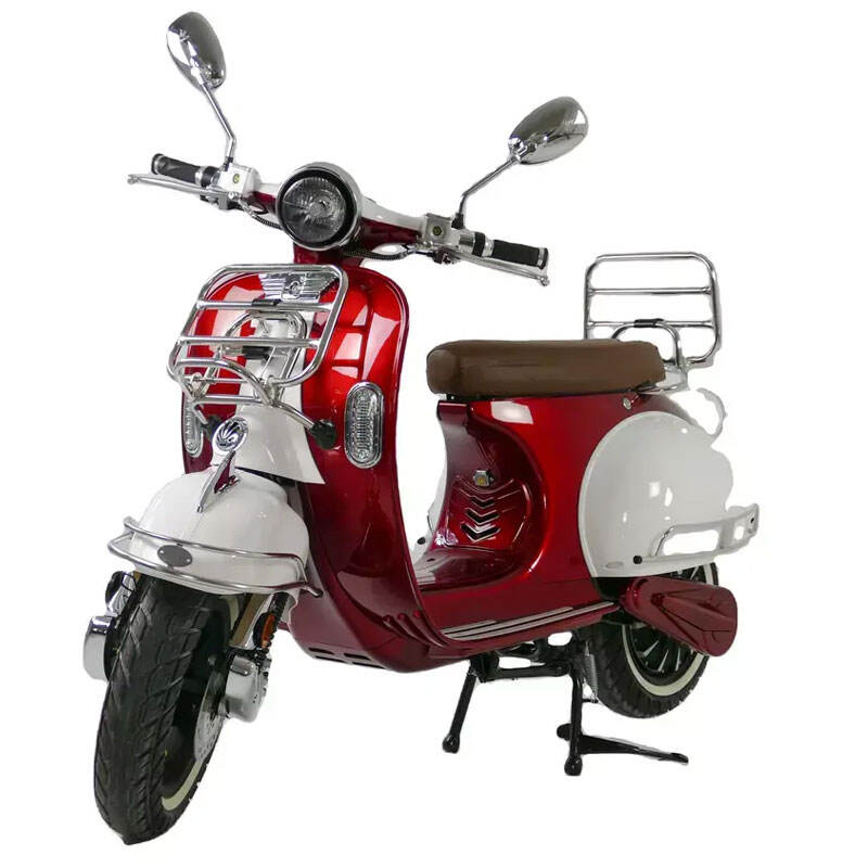 4500W 72V 55Ah Retro Scooter Elétrico Com EEC - EBEE