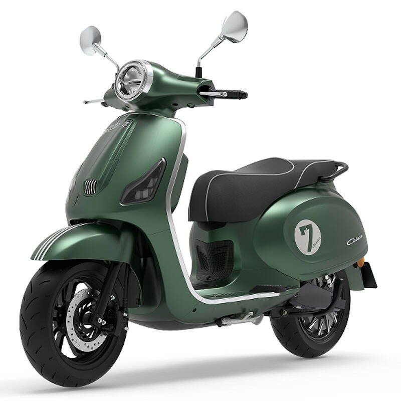 Scooter Électrique EEC à Haut Vitesse 3000W Avec Batterie Lithium 72v30ah *2 Livraison Moto Électrique GELATO