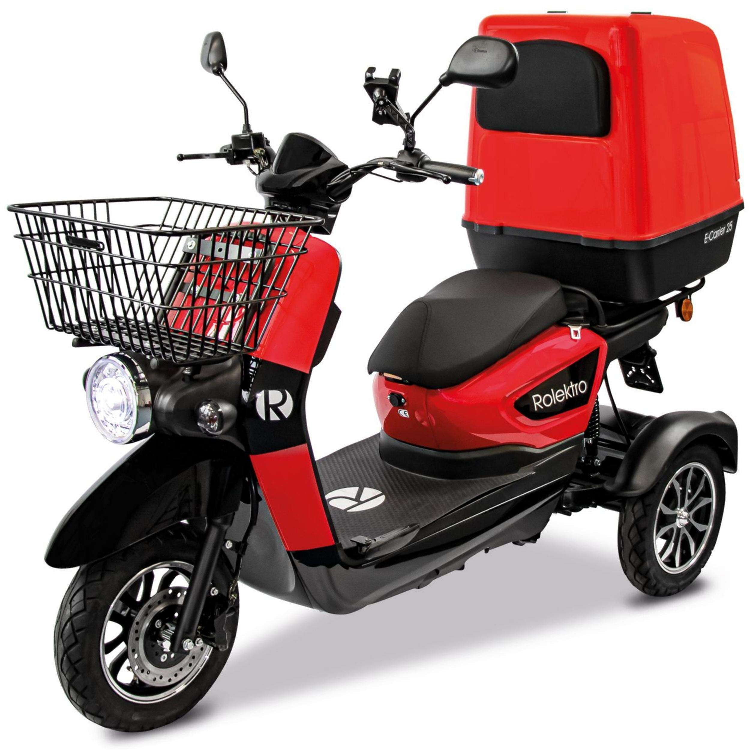 Qualitéitsgaranté däckere Sitz a Stossfeste Reiffer verstäerkte 3-Rueder E-Scooter Elektromobilitéits-Scooter