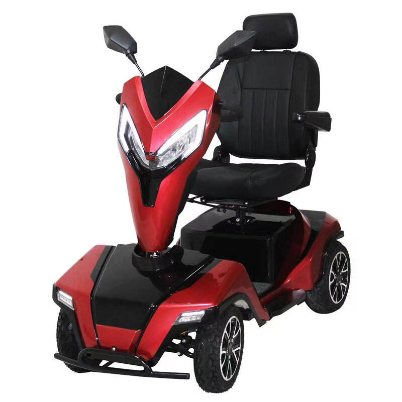 PATENT Disenyo PG 24V1400W Nagdidikit na Scooter para sa Paglakad - EMS-010