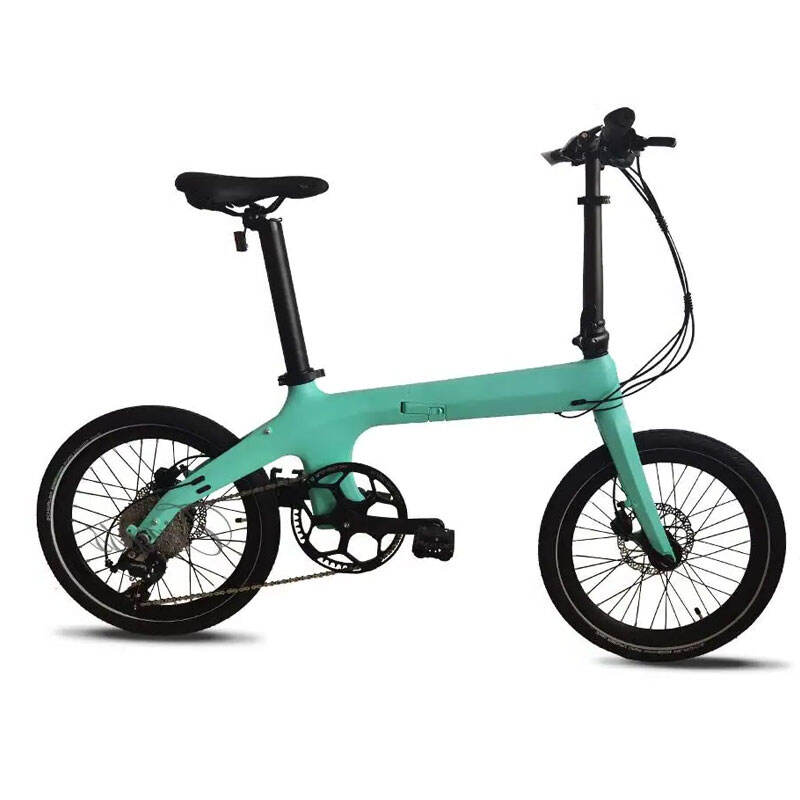 Carbon Fiber Frame Lightweight 250W Mini Bike Folding Electric Bicycle 36v/7ah Rear Drive Electric Bicycle Folding No Reviews Yet - CEB-010