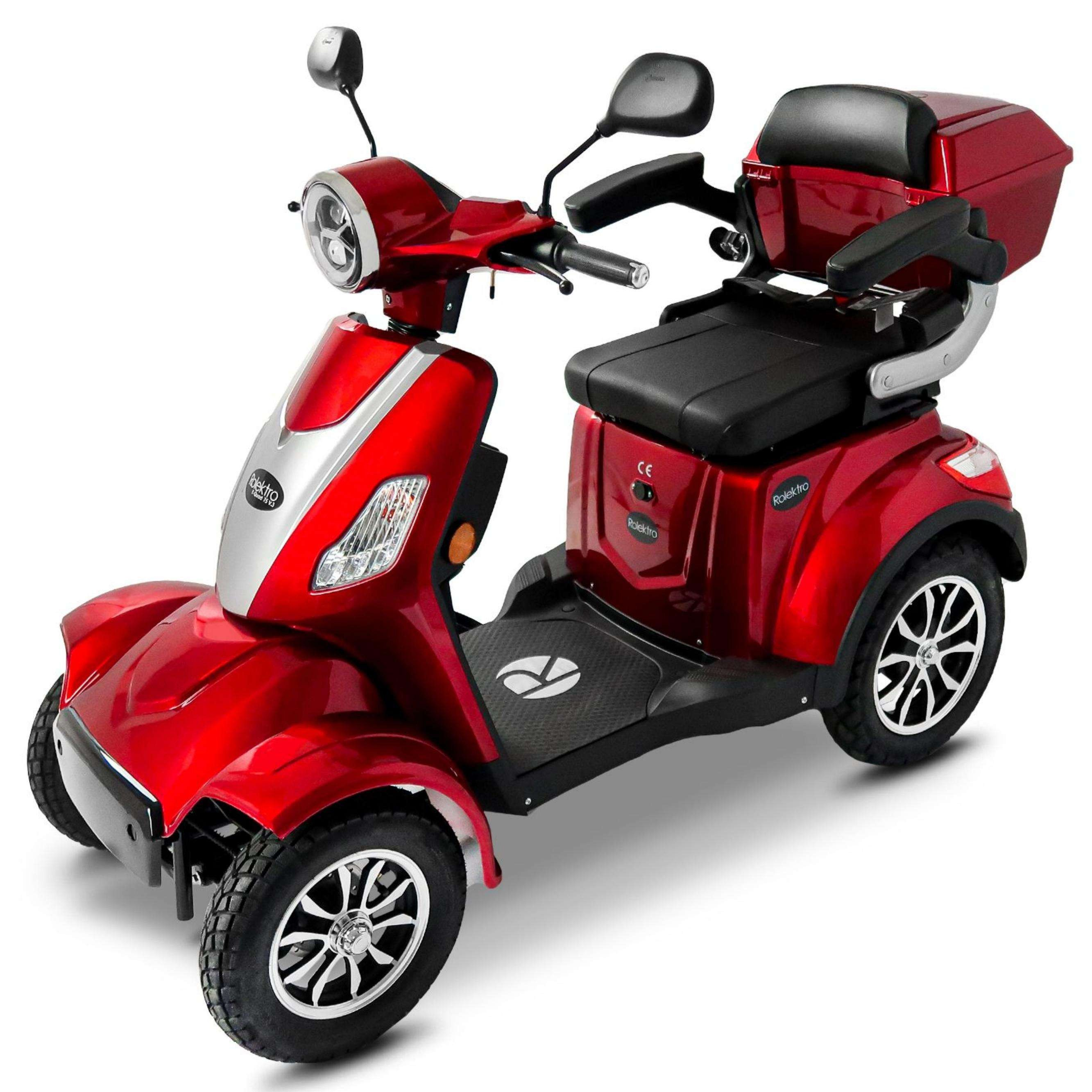 Top Qualitéit 4-Rueder-Mobilitéits-E-Scooter E-Quad 15 V.3 mat Lithiumbatterie 13