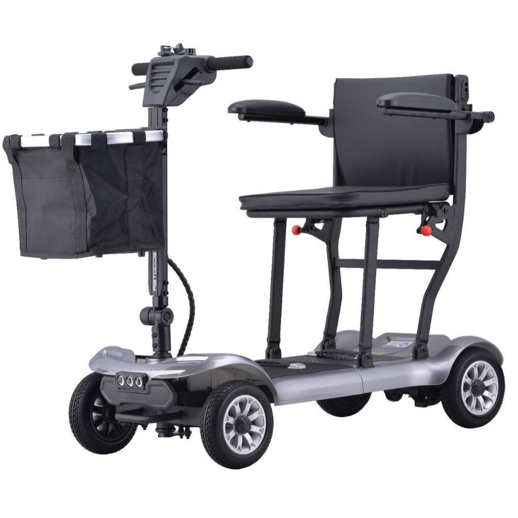 YL-985-สกูตเตอร์ไฟฟ้ากรอบอลูมิเนียมน้ำหนักเบาพับได้ สำหรับผู้สูงอายุและผู้พิการ เหมาะสำหรับเดินทางนอกอาคาร