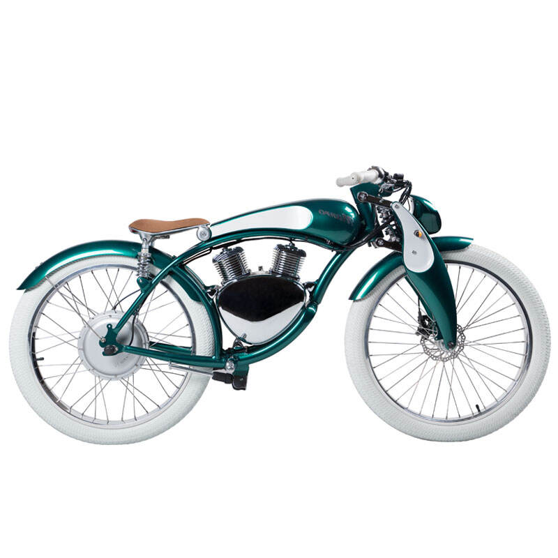 Bicicletă electrică retro cu motor brushless 48V cu cutie rear hub Munro 3.0