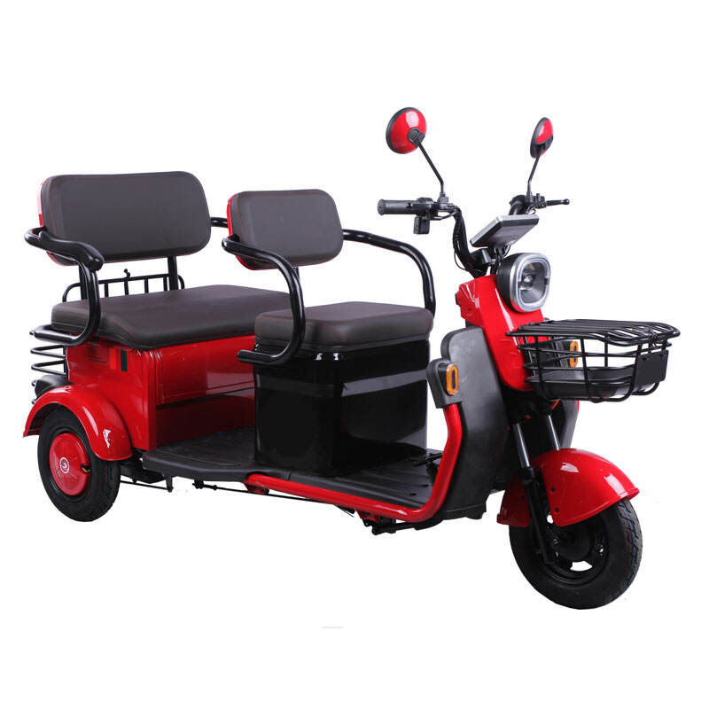 Sıcak Satış 800W 60V 20Ah Elektrikli Üç Tekerli Scooterler Yolcu için M9